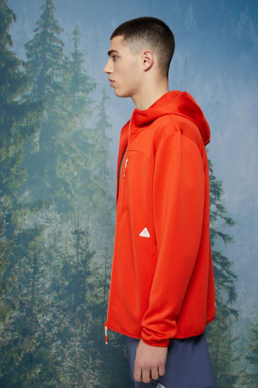 Double fabric jacket