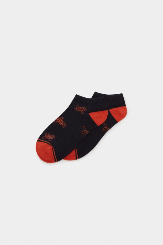 Tortoise ankle socks