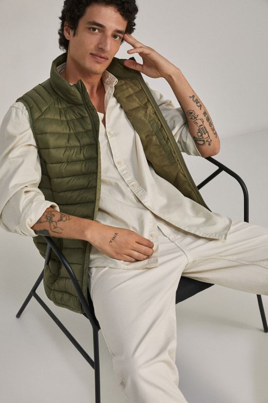 Quilted gilet