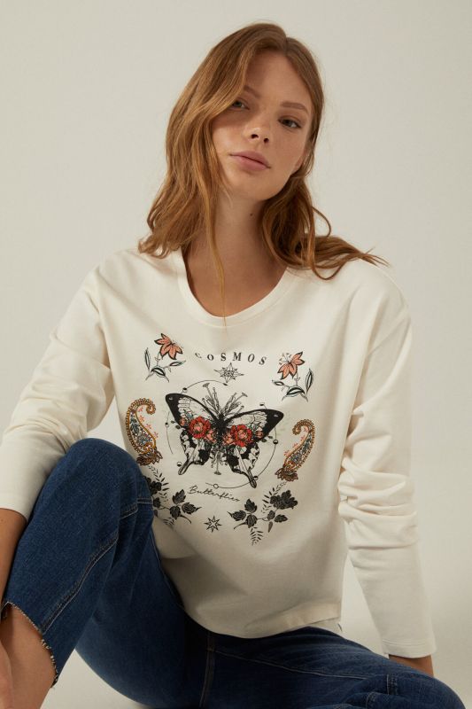 Organic cotton Cosmos sweatshirt