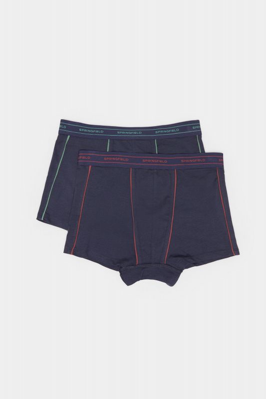 2-pack coloured tipping boxers
