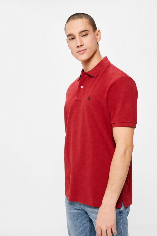 Overdye piqué polo shirt