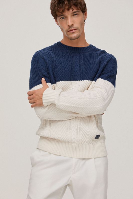 Cotton jersey-knit cardigan