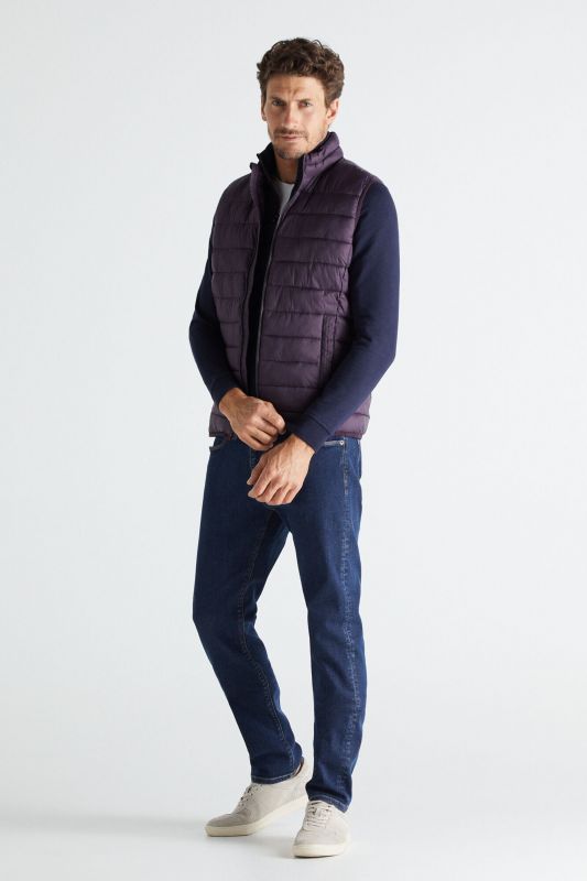 Ultralight quilted gilet