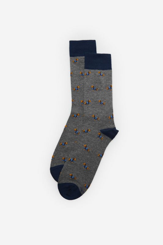 Animal print socks