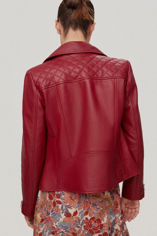 Perfect quilted nappa jacket