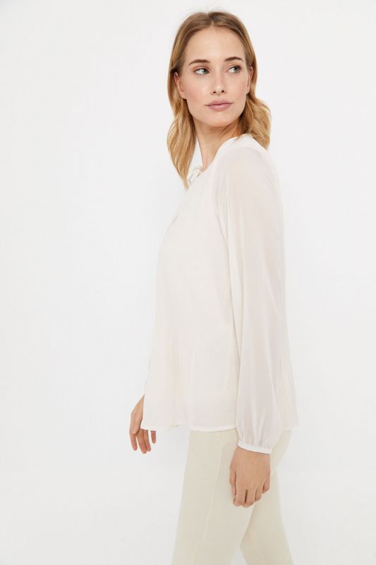 Pleated blouse
