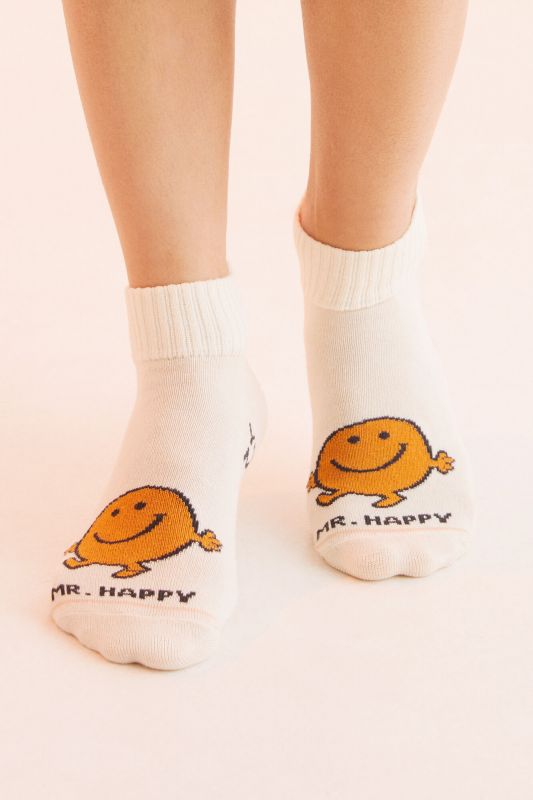 Mr Happy cotton short socks