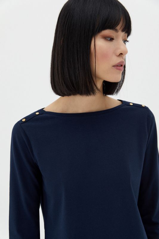 Essential boat neck T-shirt