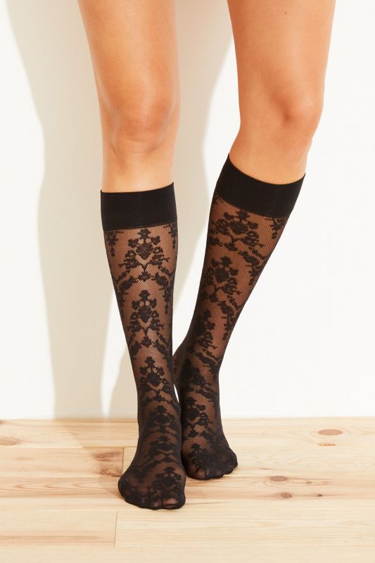 2-pack lace stockings