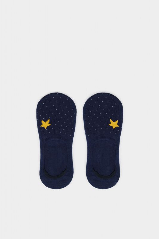 Invisible Mini Polka Dots and Star Socks
