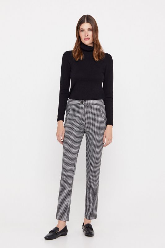 Jersey-knit trousers