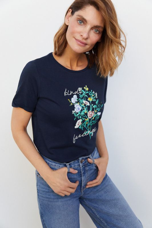 Floral printed T-shirt
